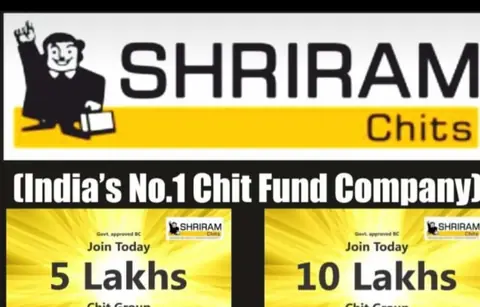 Business card: श्रीराम चिट फंड